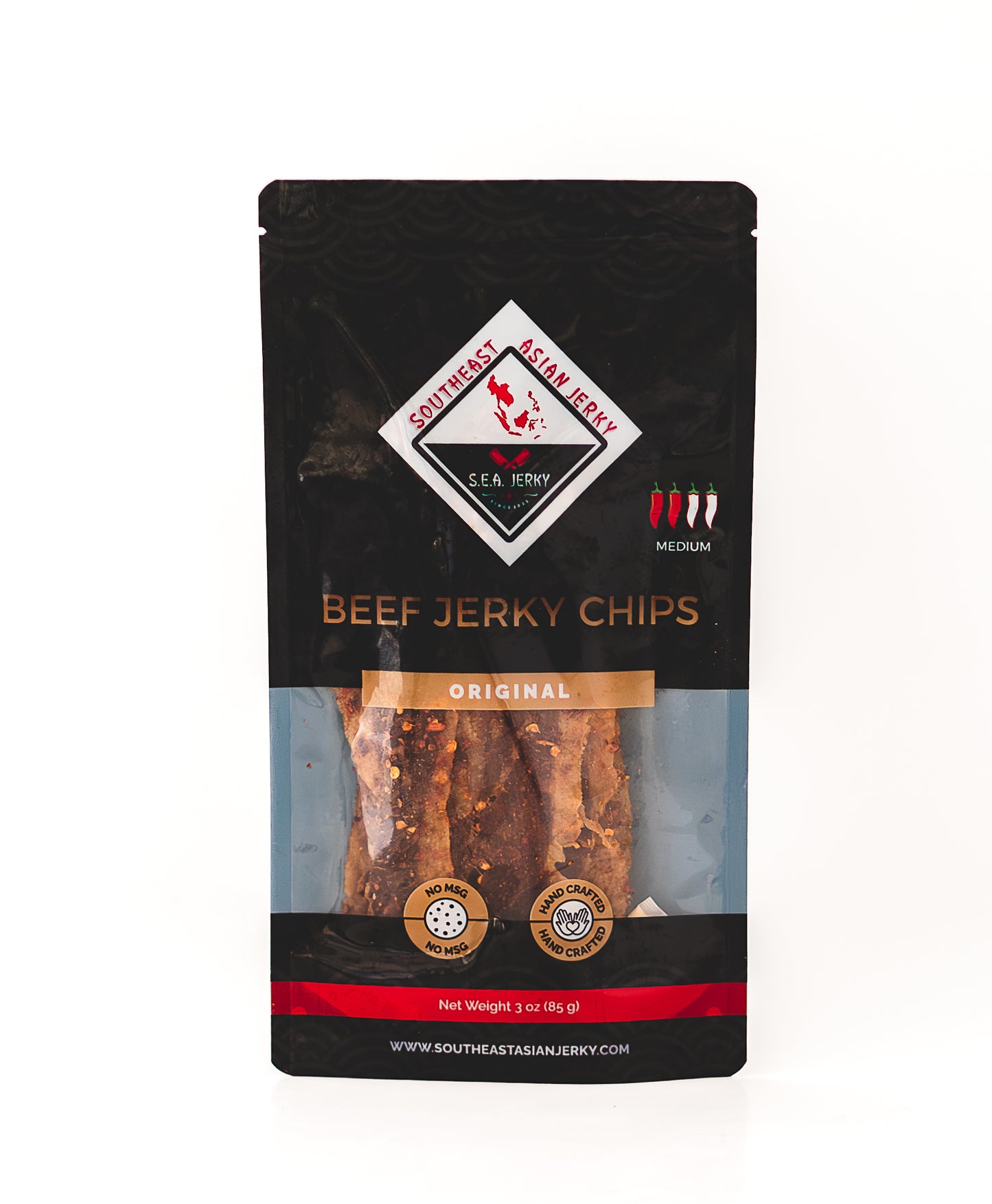 Beef Jerky Chips - 3 oz - Original Flavor (PREORDER)
