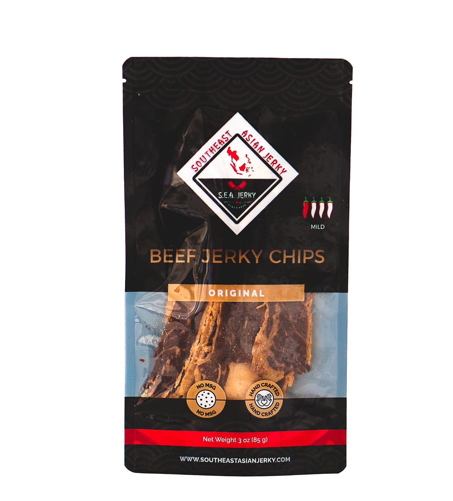 Beef Jerky Chips - 3 oz - Original Flavor (PREORDER)