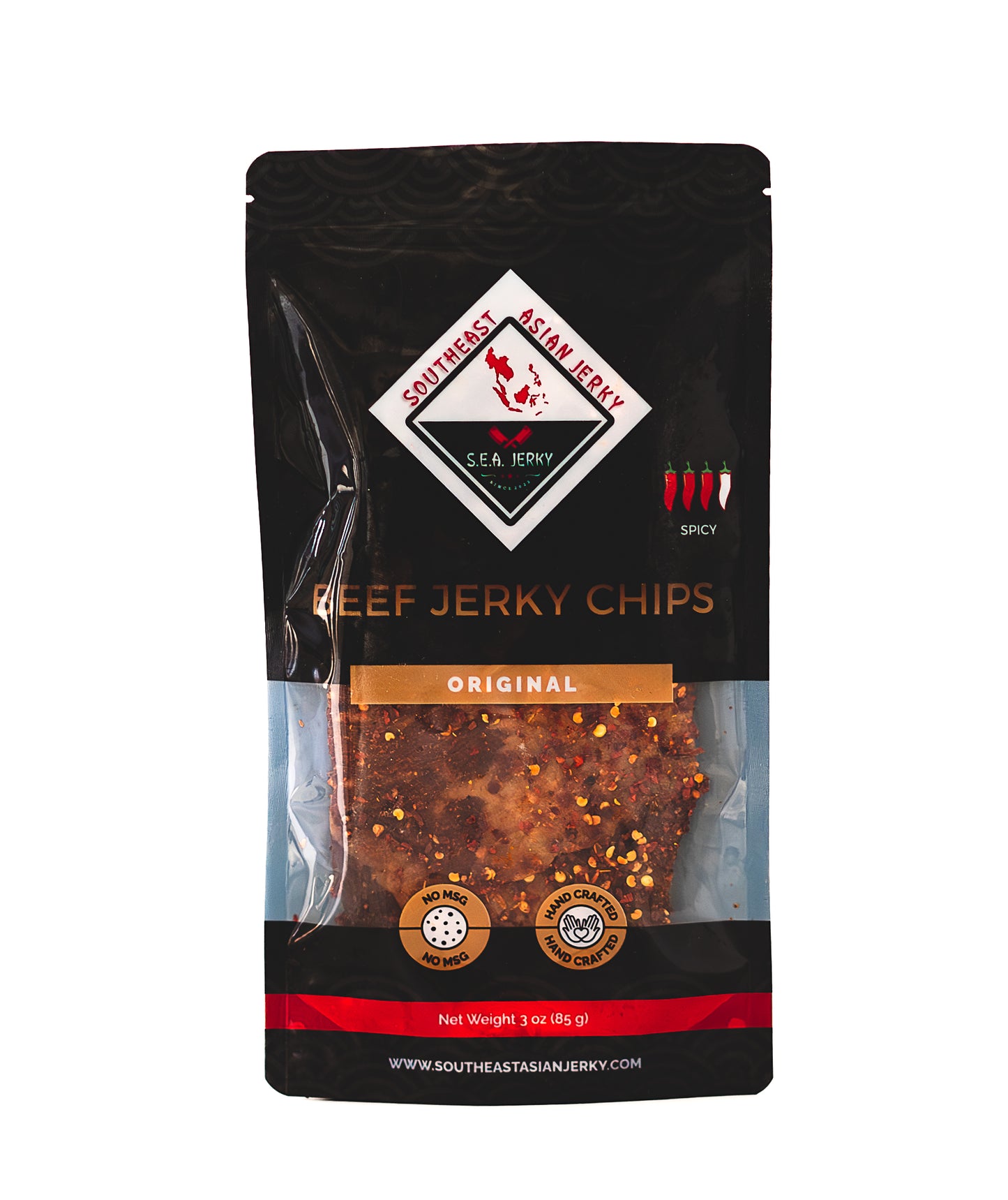 Beef Jerky Chips - 3 oz - Original Flavor (PREORDER)